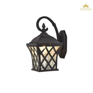 Đèn tường ngoại thất cổ điển đen - APZY094