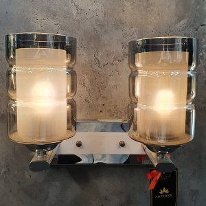 Đèn tường hiện đại màu bạc D250 H180 E27