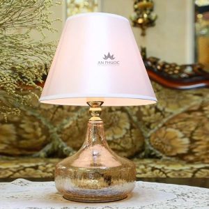 Đèn bàn chao vải - 5690