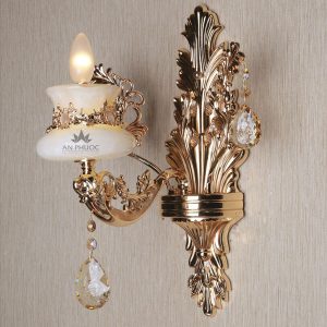 Đèn tường đá ngọc tân cổ điển 139/1