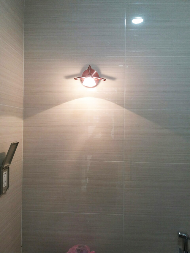 Đèn soi tranh hiện đại có thể sử dụng trong nhà vệ sinh1