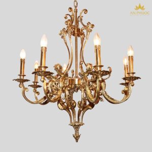 Đèn chùm đồng nến Thuala - FD1608/8