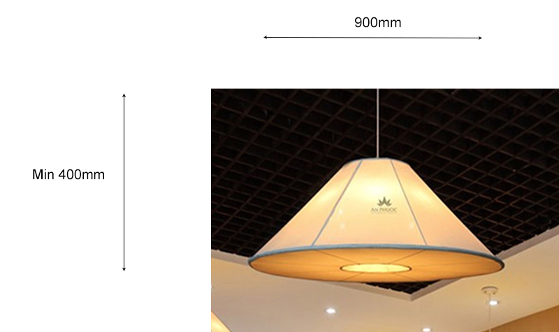 Đèn thả hiện đại hình nón cỡ lớn – AP8107/900