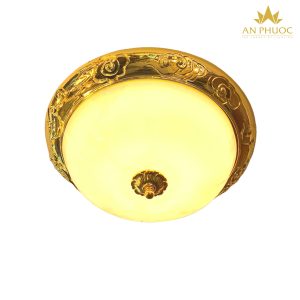 Đèn ốp đồng đá HB028 D480