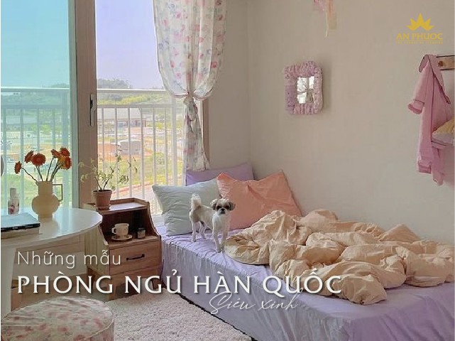 Top 50 mẫu trang trí phòng ngủ phong cách Hàn Quốc đẹp nhất