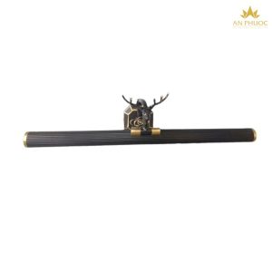 Đèn soi tranh Tuần Lộc bằng đồng cao cấp – 6611/8W màu đen