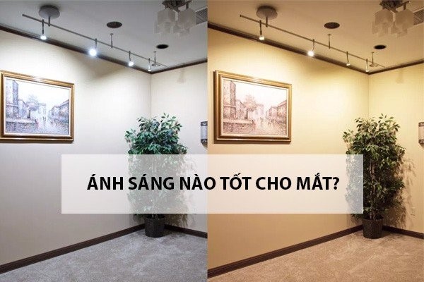 Tư vấn: chọn ánh sáng vàng hay trắng tốt cho mắt theo góc nhìn khoa học