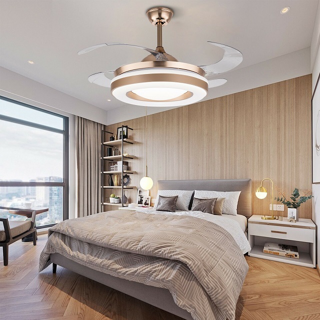 10 bí quyết chọn quạt trần phòng khách đẹp cho mọi chung cư