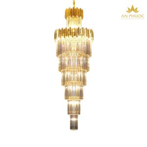 Đèn thả thông tầng pha lê 9188