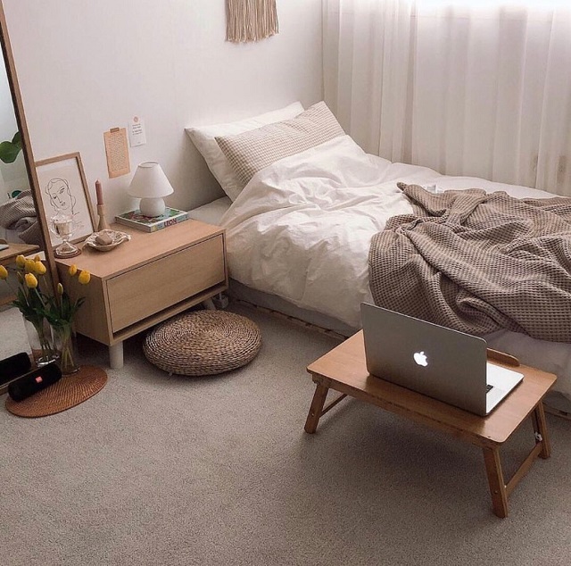 Các thiết kế mới lạ để trang trí phòng ngủ nhỏ không giường