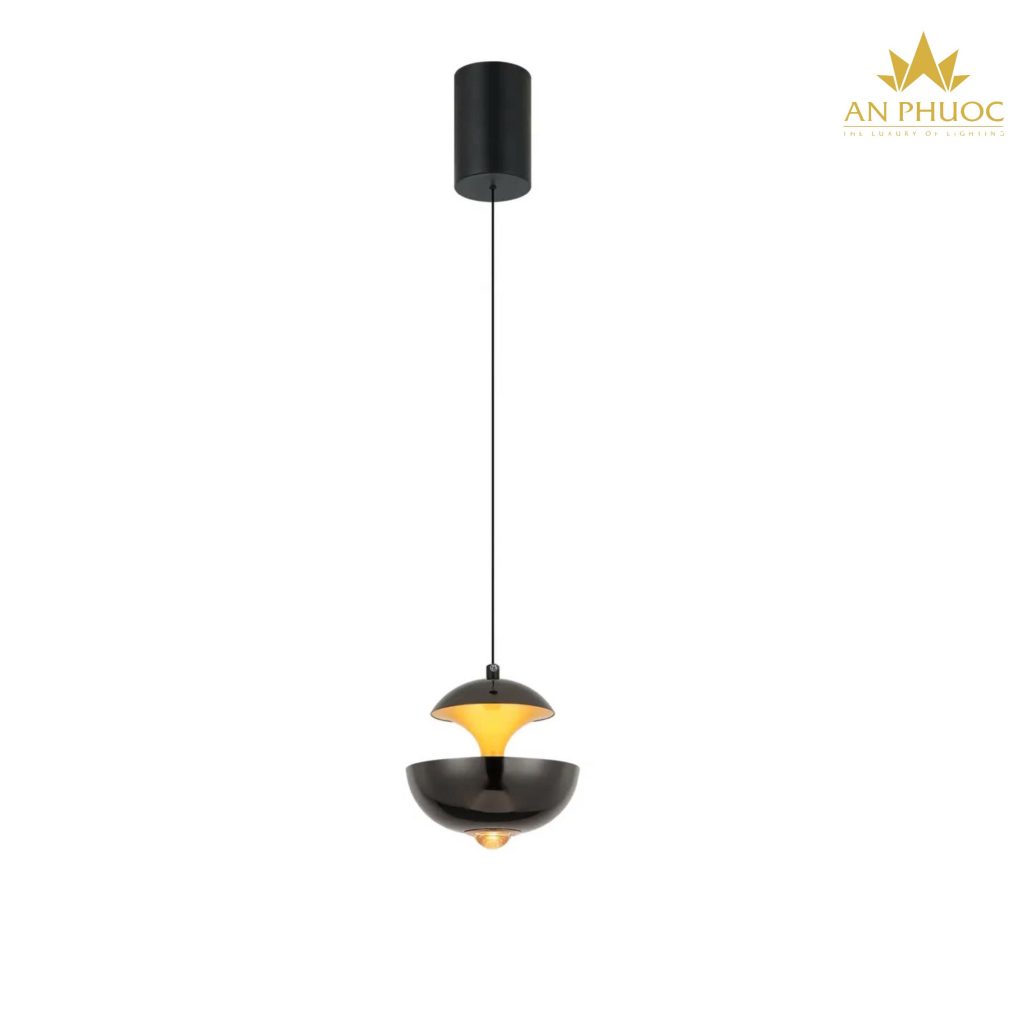 Đèn thả AP201 màu đen khói