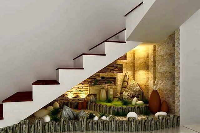 Chiếu sáng trang trí gầm cầu thang