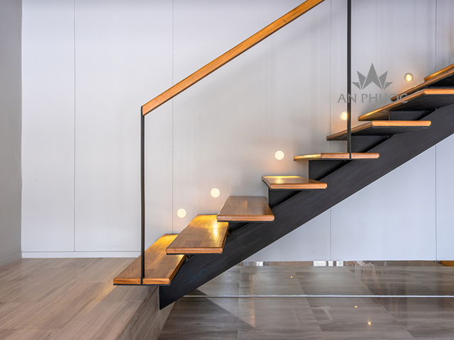 Đèn Led chân tường cầu thang
